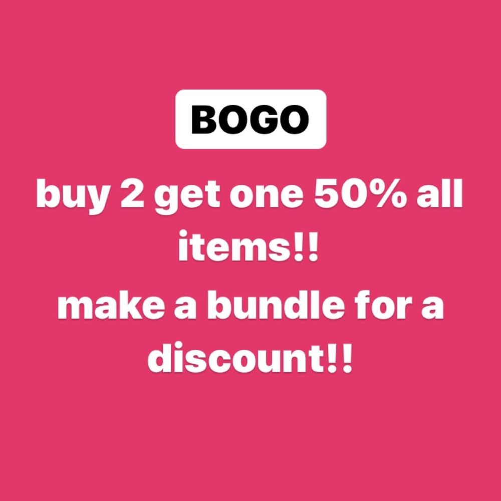 BOGO SALE